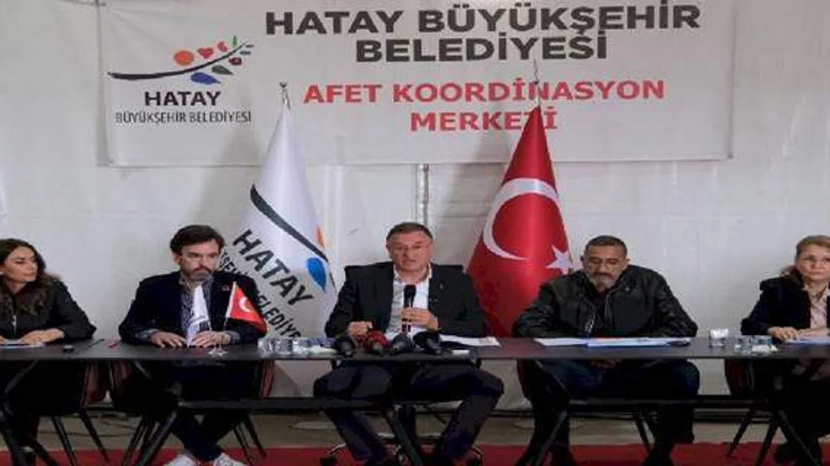 Hatay'ın yeniden inşaasına büyük proje