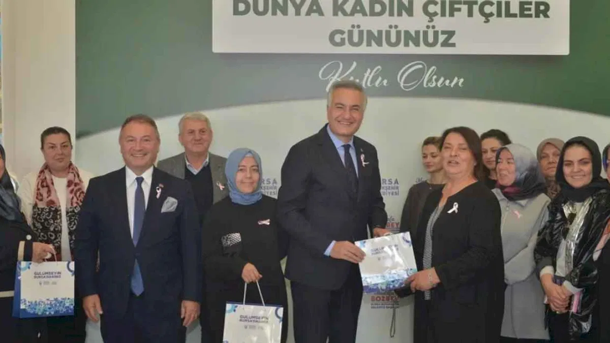 Bursa Büyükşehir’den kadın üreticilere destek