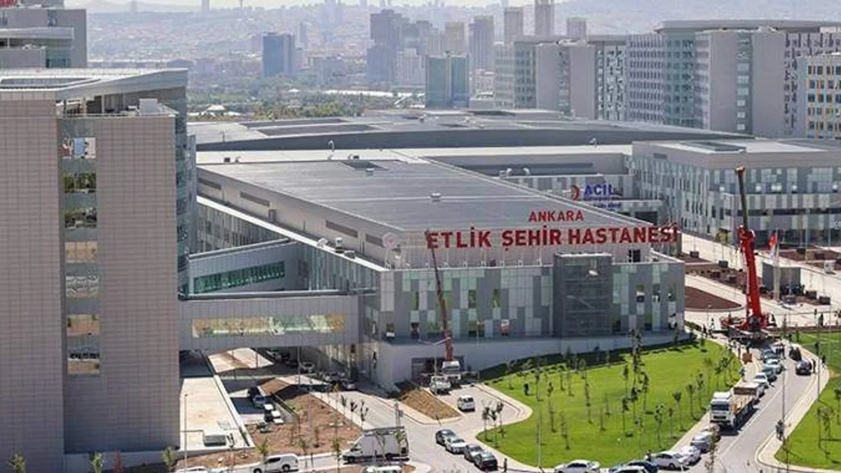 Etlik Şehir Hastanesi yarın hizmete açılacak