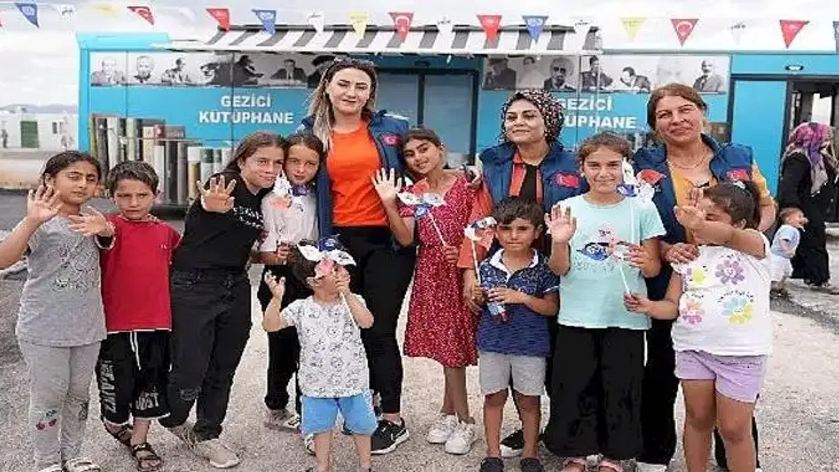 ILO'dan Adıyaman Konteynır Kentteki Çocuklara Farkındalık ve Moral Etkinliği