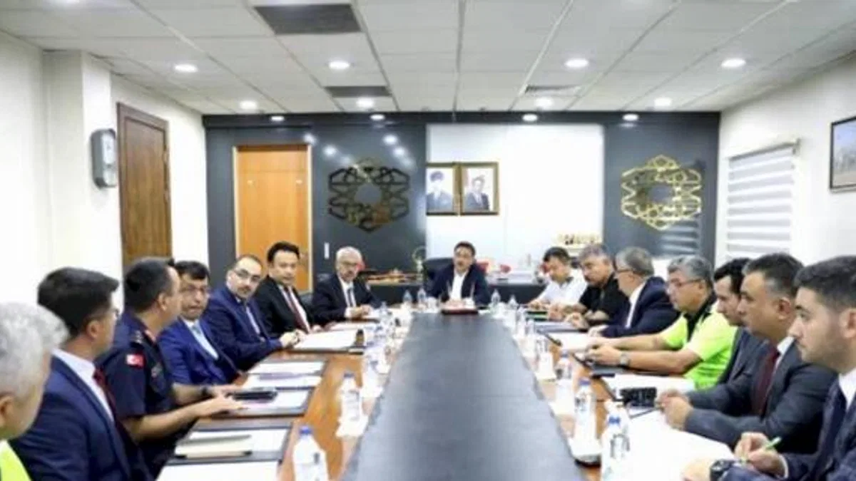 Kayseri'de okul güvenliği toplantısı yapıldı