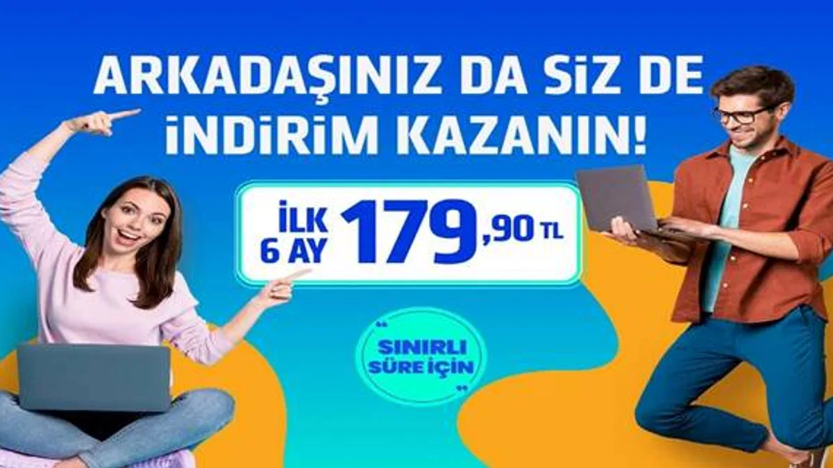 TurkNet’in GigaFiber’li Arkadaşını Getir Kampanyası, Hem Sizi Hem Arkadaşlarınızı Sevindiriyor