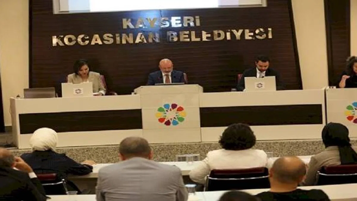 Kayseri Kocasinan meclisi toplandı
