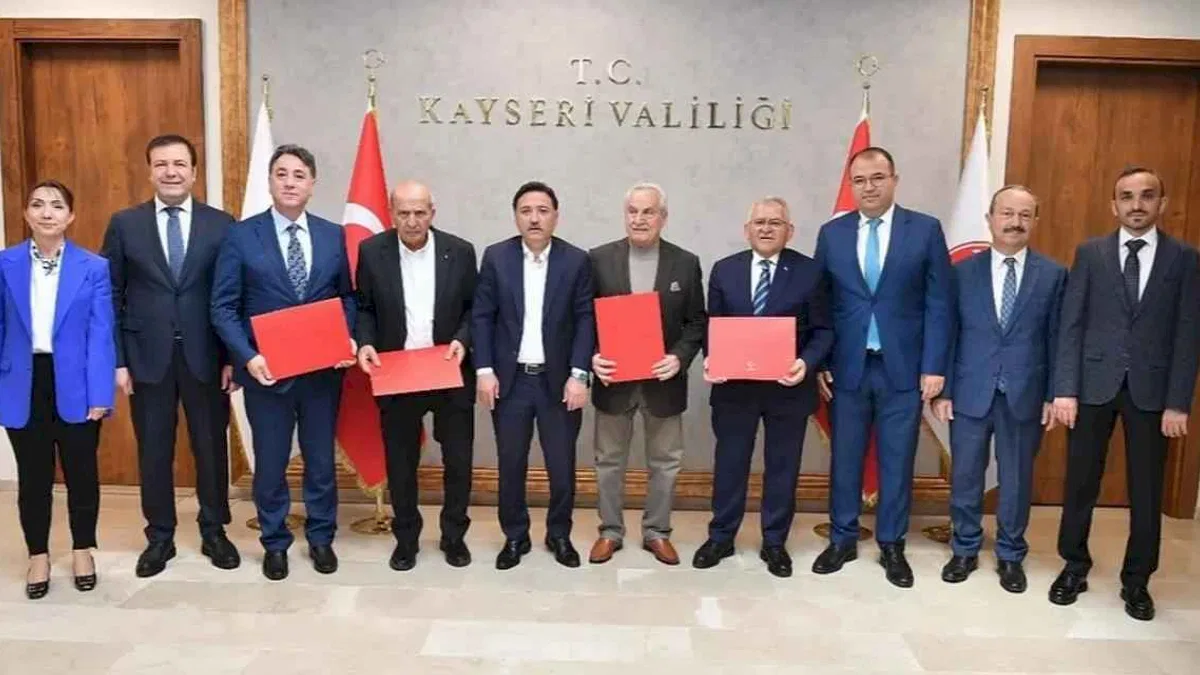 Kayseri'ye hayırsever desteği