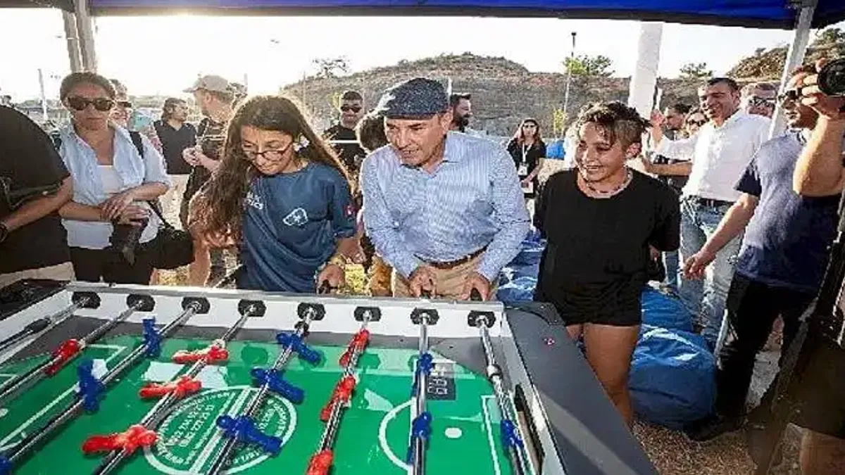 Özdere 100. Yıl Gençlik ve Spor Yerleşkesi açıldı