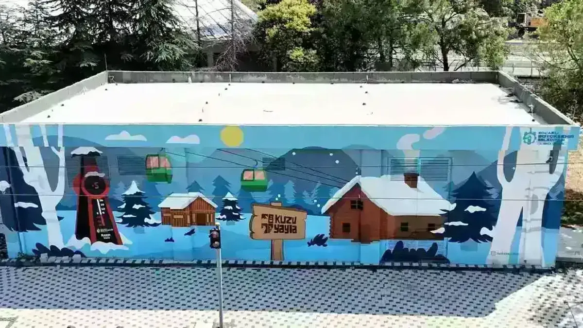 Kocaeli’nin duvarları kentin değerlerini anlatıyor