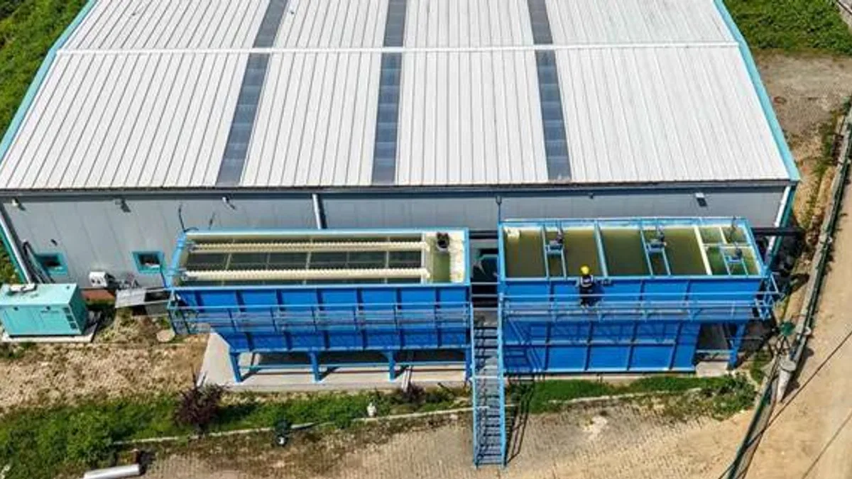 Sakarya Karapürçek’te ön çökeltim sistemi devrede
