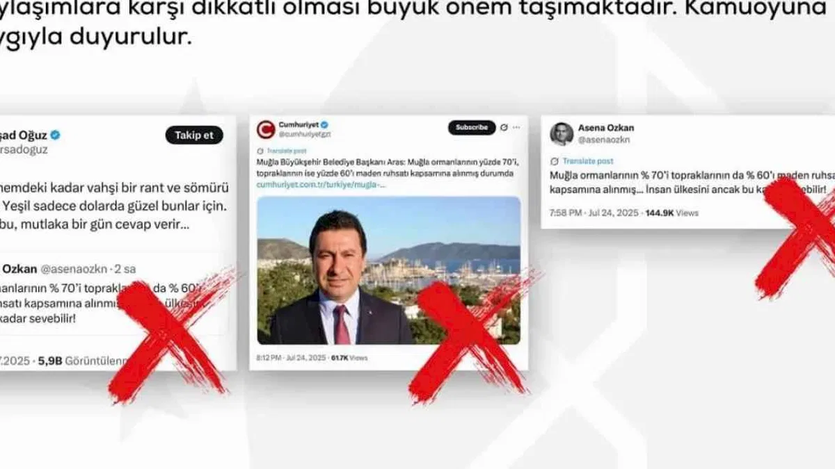 Enerji Bakanlığı’ndan Muğla’daki maden iddialarına yalanlama