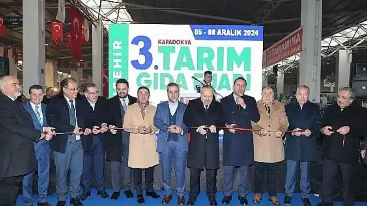 3. Nevşehir Tarım ve Gıda Fuarı Kapılarını Açtı