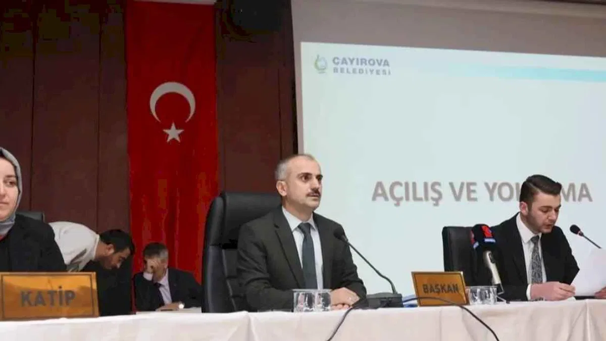 Kocaeli Çayırova’da olağanüstü meclis toplantısı yapıldı