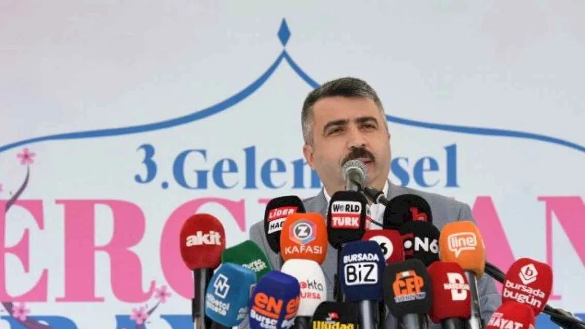 Yıldırım'da Erguvan Bayramı kutlandı