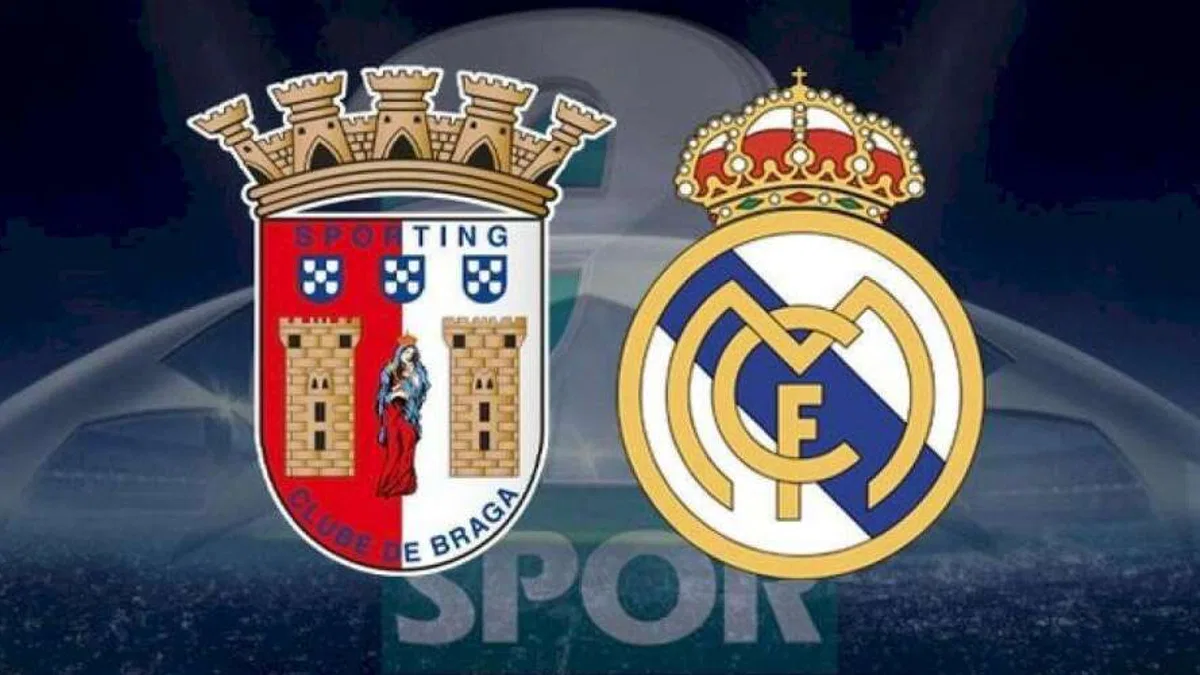 Braga Real Madrid maçı ne zaman, saat kaçta? Hangi kanalda CANLI yayınlanacak? | UEFA Şampiyonlar Ligi