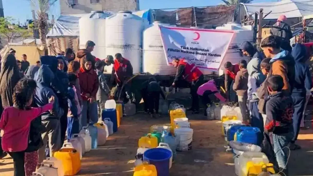 Gazze'den açlık krizi... Kızılay'dan sınır kapılarına çağrı