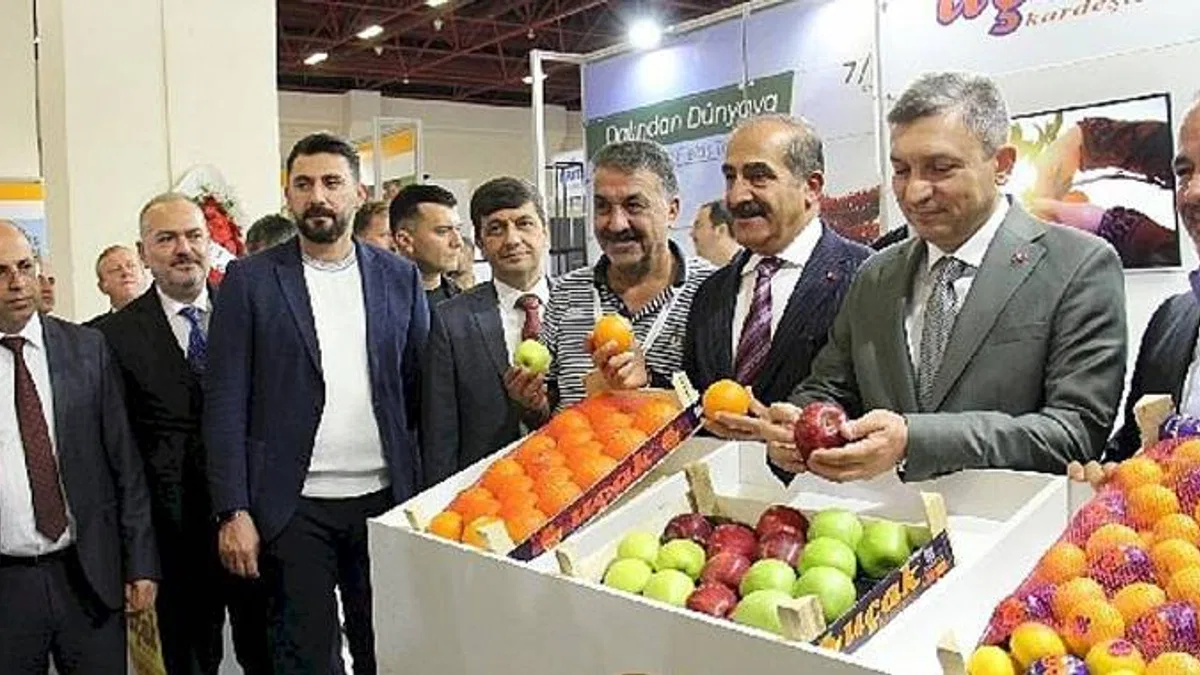 Yaş Meyve Sebze Sektörü 302,2 Milyar Dolarlık OVP İhracat Hedefine 4 Milyar Dolar Katkı Hedefliyor