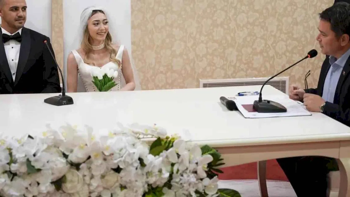Bursa Osmangazi’de 1 yılda 6 bin 636 nikah kıyıldı