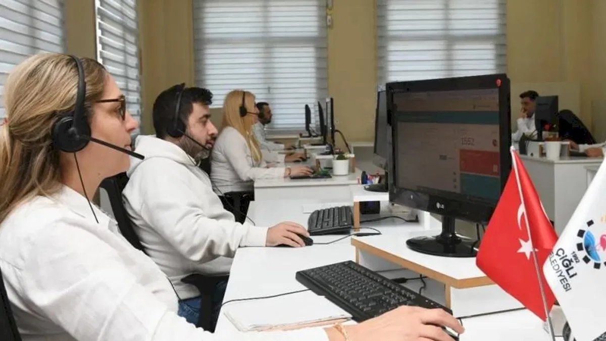 İzmir Çiğli'de talepler anında çözülüyor