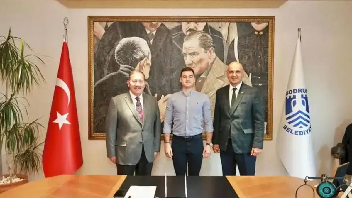 Başkan Topuz’dan Başkan Mandalinci’ye ziyaret