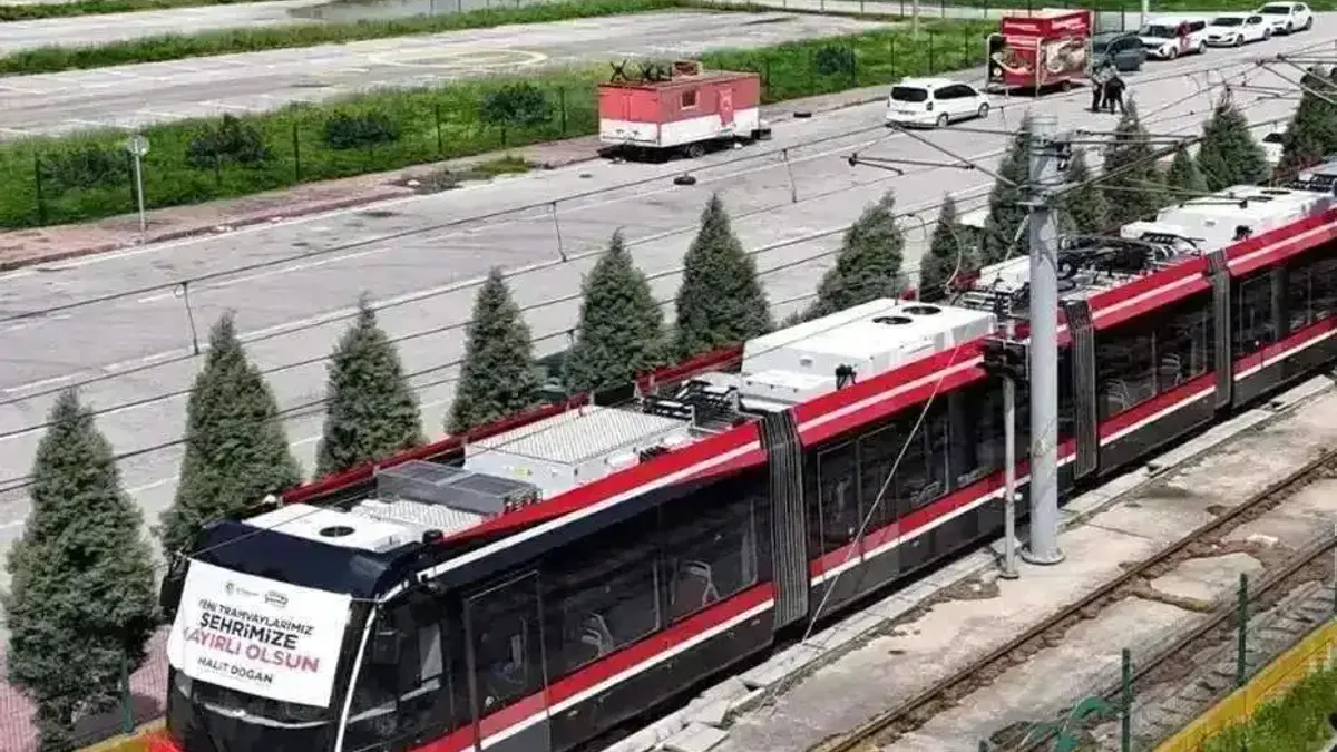 Samsun’da tramvay filosu güçleniyor