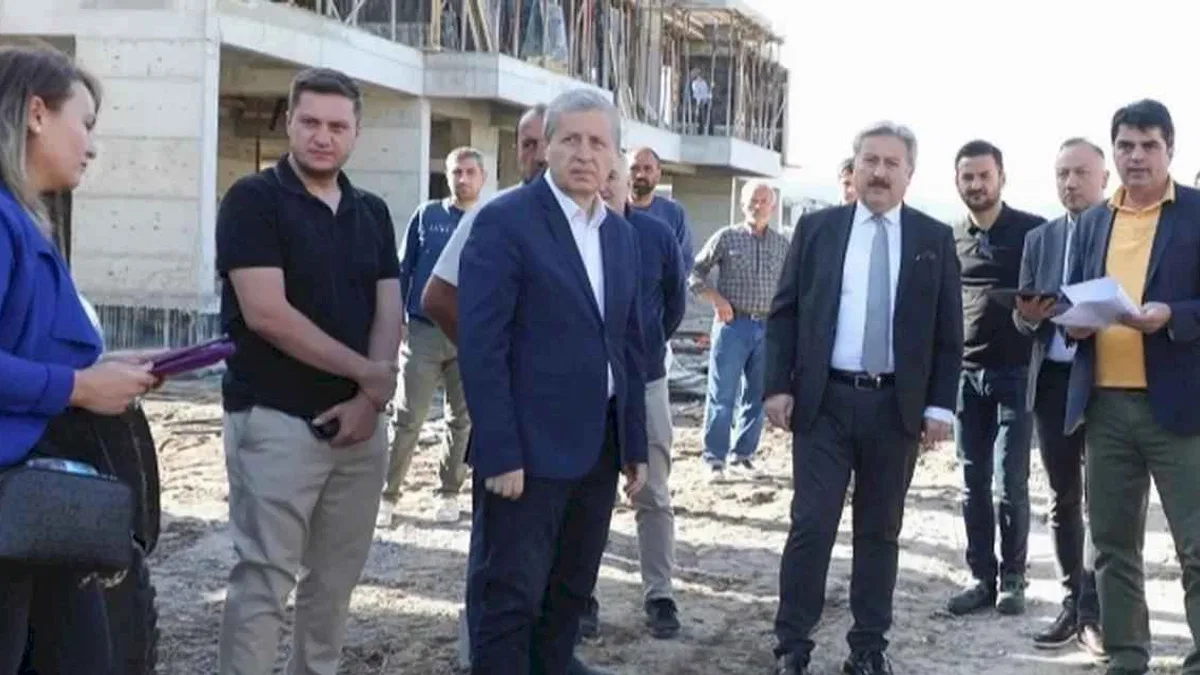 Kayseri Melikgazi'de örnek yaşam alanı yükseliyor