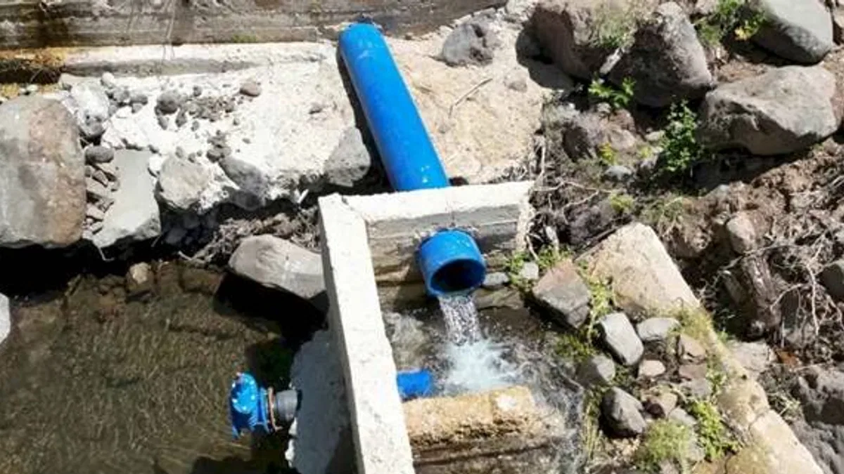 Malatya’da kırsal mahallelere kapalı sulama desteği