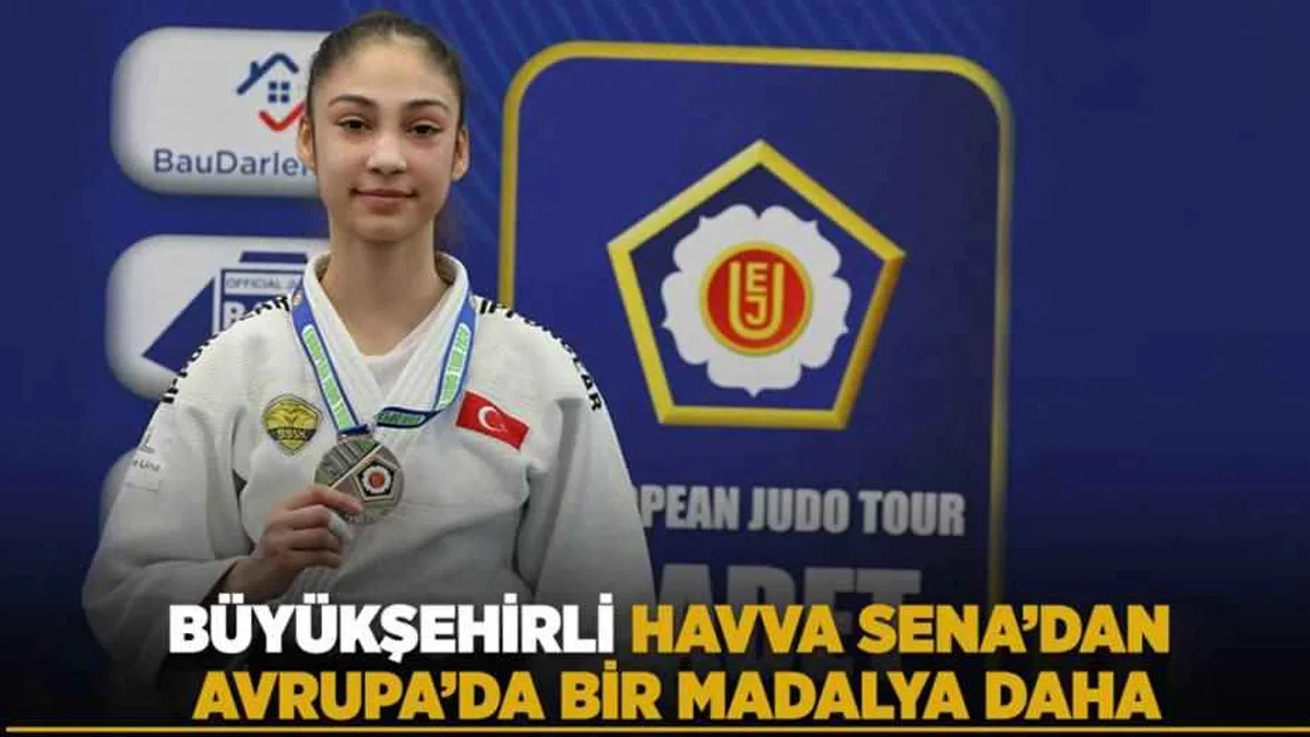 Konyalı Havva'dan Avrupa'da bir madalya daha