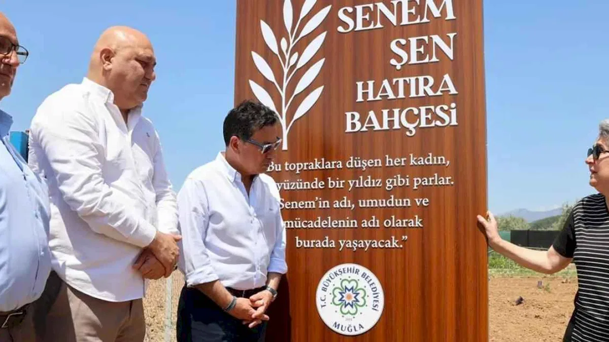 Senem Şen Hatıra Bahçesi Anneler Günü’nde açıldı