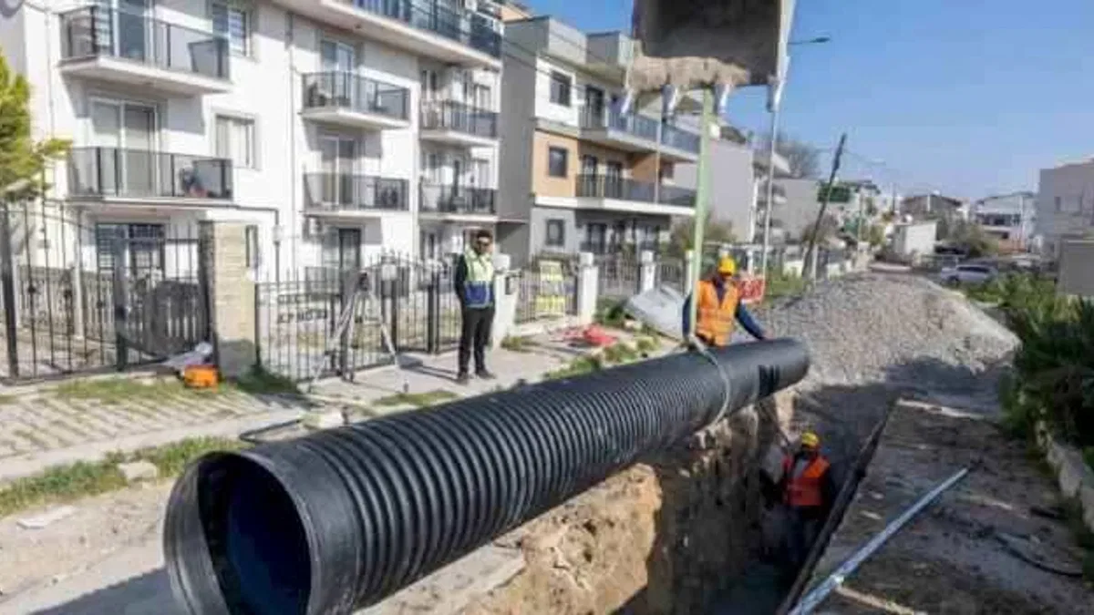 İzmir Urla'ya taşkınlara karşı dev altyapı yatırımı