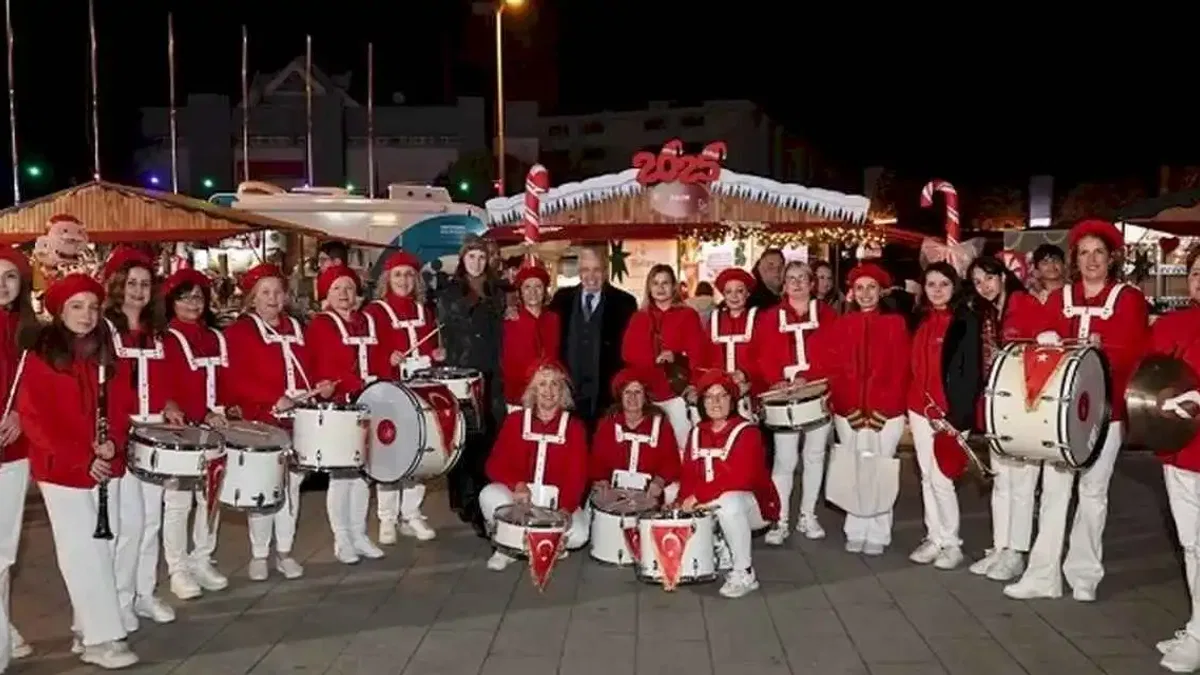 Bursa Nilüfer'de Yeni Yıl Festivali'nde eğlence tam gaz