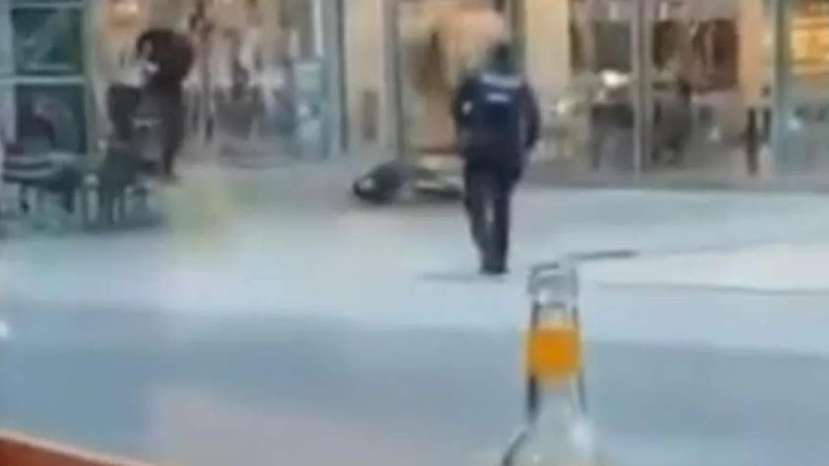 Almanya'da polise bıçaklı saldırı