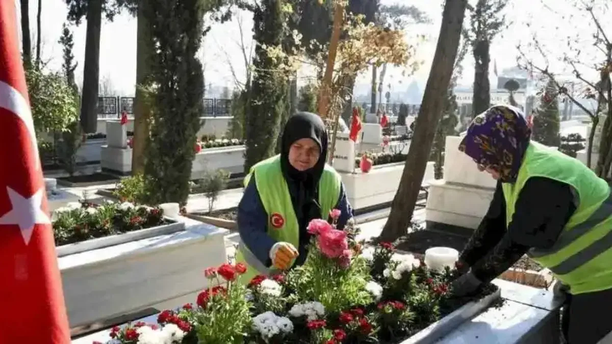 Balıkesir Büyükşehir’den şehitlere vefa