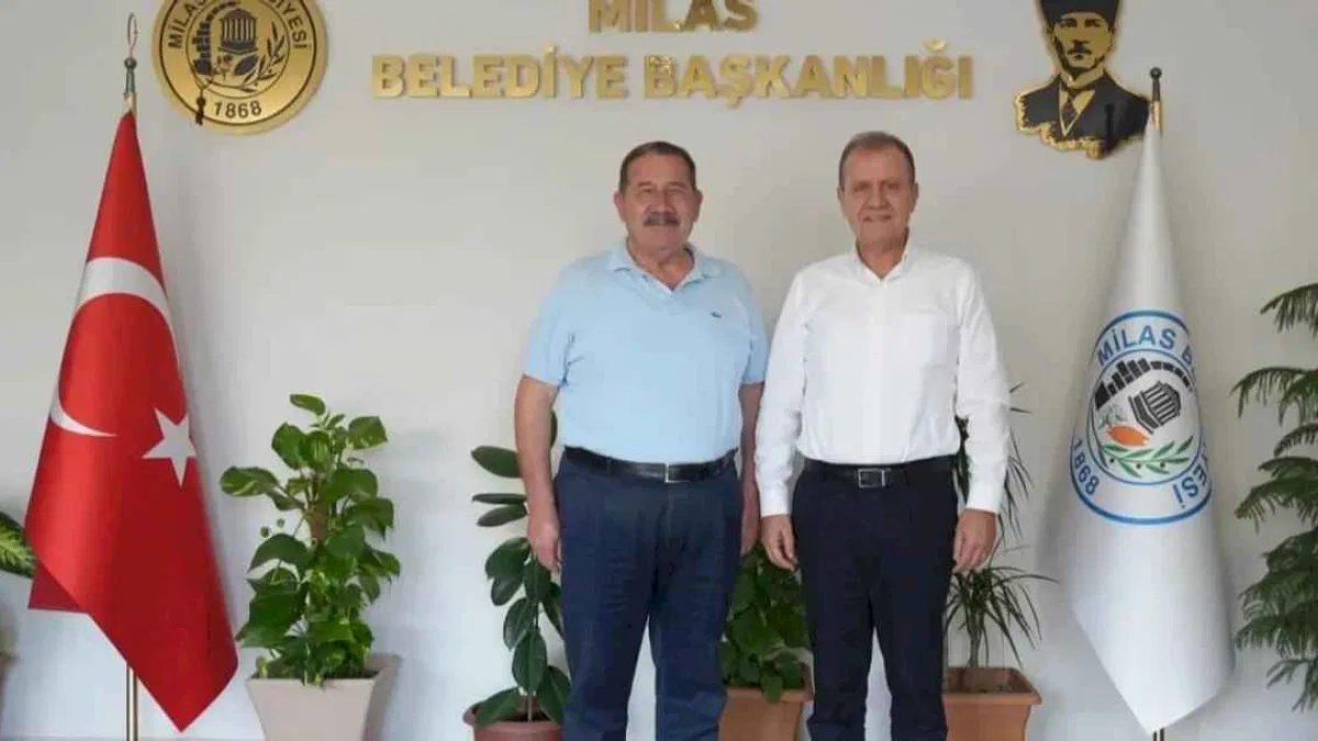 TBB Başkan Vekili Vahap Seçer'den Fevzi Topuz'a ziyaret