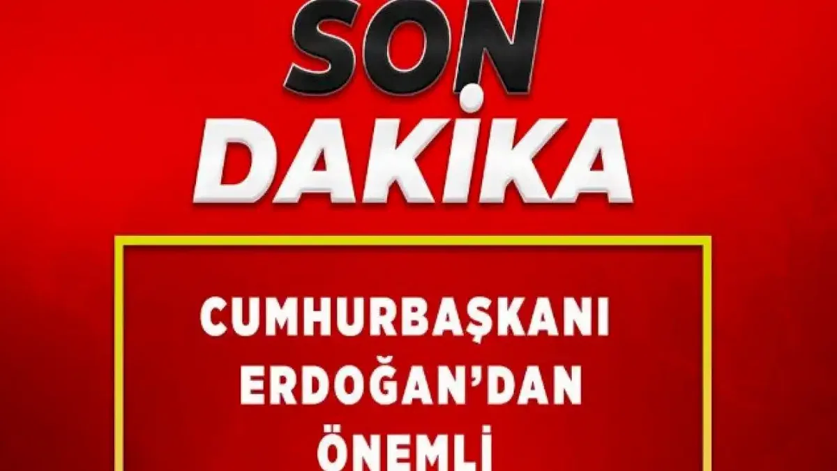 Cumhurbaşkanı Erdoğan ekonominin yeni yol haritasını açıklıyor