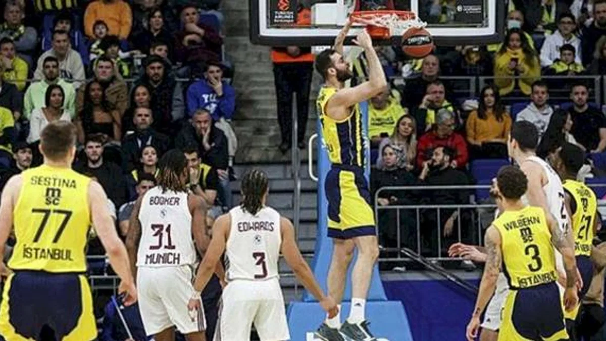 Fenerbahçe Beko 98-91 Bayern Münih (Maç Sonucu) Nefes kesen maç F.Bahçe'nin!
