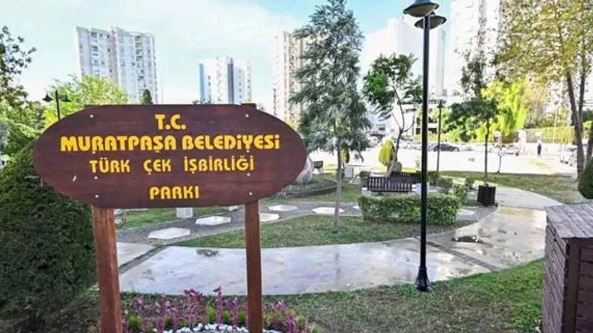 Muratpaşa'da Çek-Türk İşbirliği Parkı açılıyor