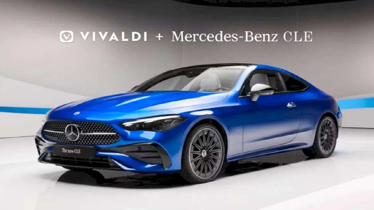 Vivaldi, Mercedes CLE Coupé’nin Varsayılan Web Tarayıcısı Oldu